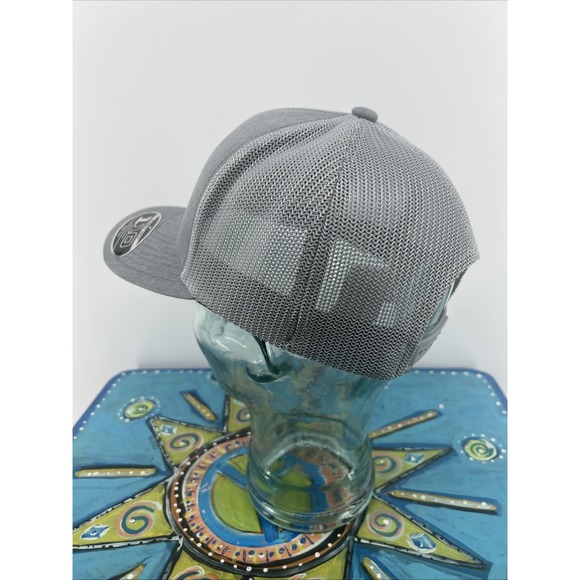NEW Travis Mathew Stater 3.0 California Bear Snapback Hat Gray Flexfit Golf Hat - Picture 3 of 8